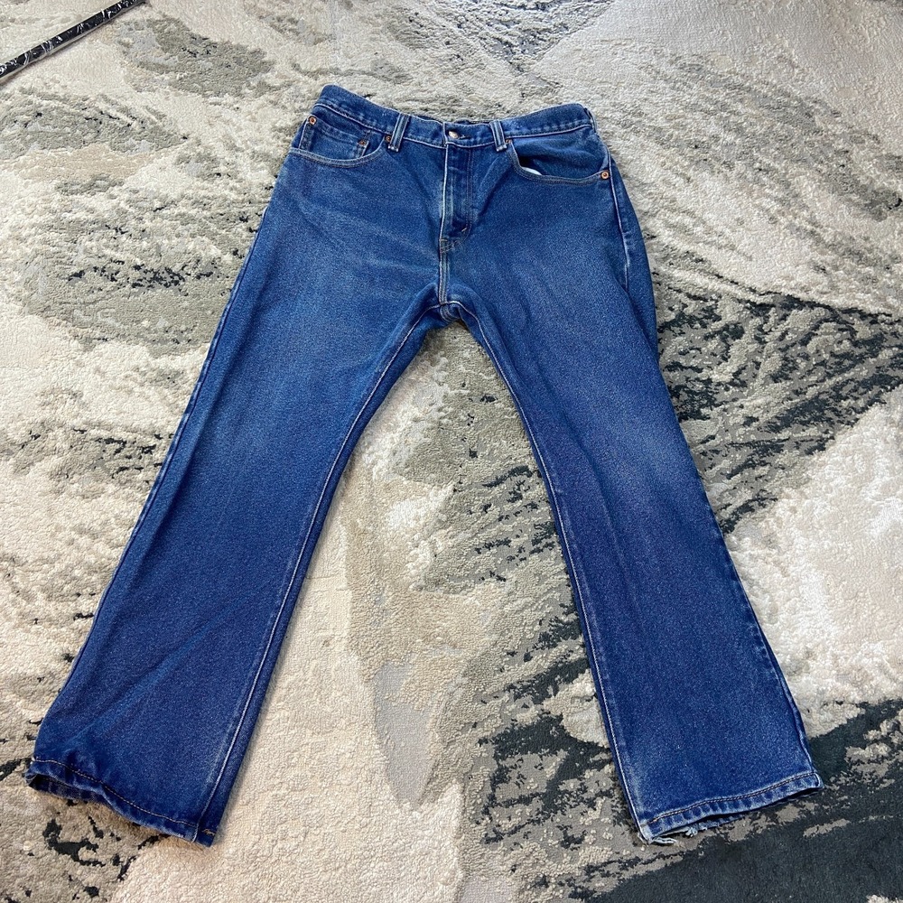 Levi's Men's Dark Blue Bootcut Jeans